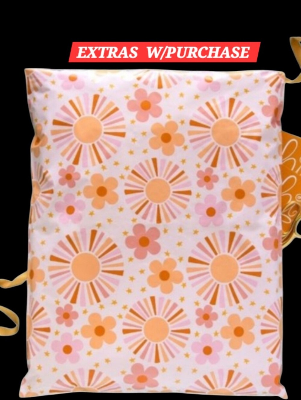 15ct. 19x24 Polymailers - Random Thank you cards/stickers.  ✨️PRICE FIRM✨️